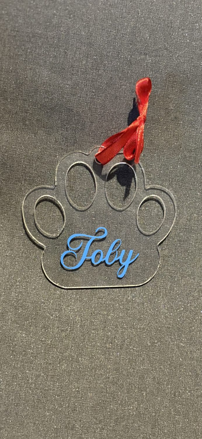 Hanging Christmas sign Hanging Christmas sign