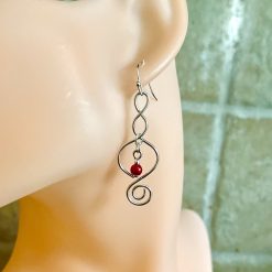 Birthstone Dangle Earrings | Statement Dangles