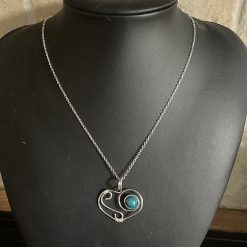 Turquoise Heart Necklace