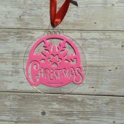 Hanging Christmas sign