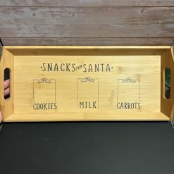 Snacks for Santa tray
