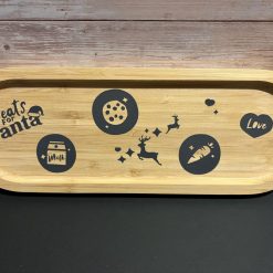 Treat for Santa wooden tray