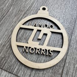 Lando Norris inspired Bauble