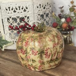 Apple, Decoupaged Christmas Decor 2