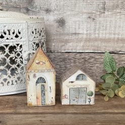 Miniature House Set of 2 1