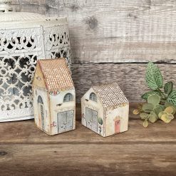 Miniature House Set of 2 3