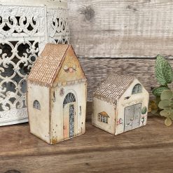 Miniature House Set of 2