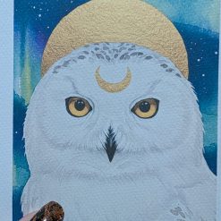 Celestial Snowy Owl