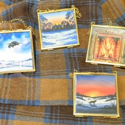 The Box of Delights inspired hanging decorations Set 1 9