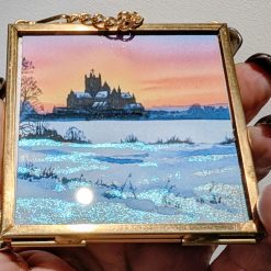 The Box of Delights inspired hanging decoration Tatchester Cathedral and Seekings House 1 The Box of Delights inspired hanging decoration Tatchester Cathedral and Seekings House 1