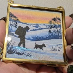 The Box of Delights inspired hanging decorations Set 1 3