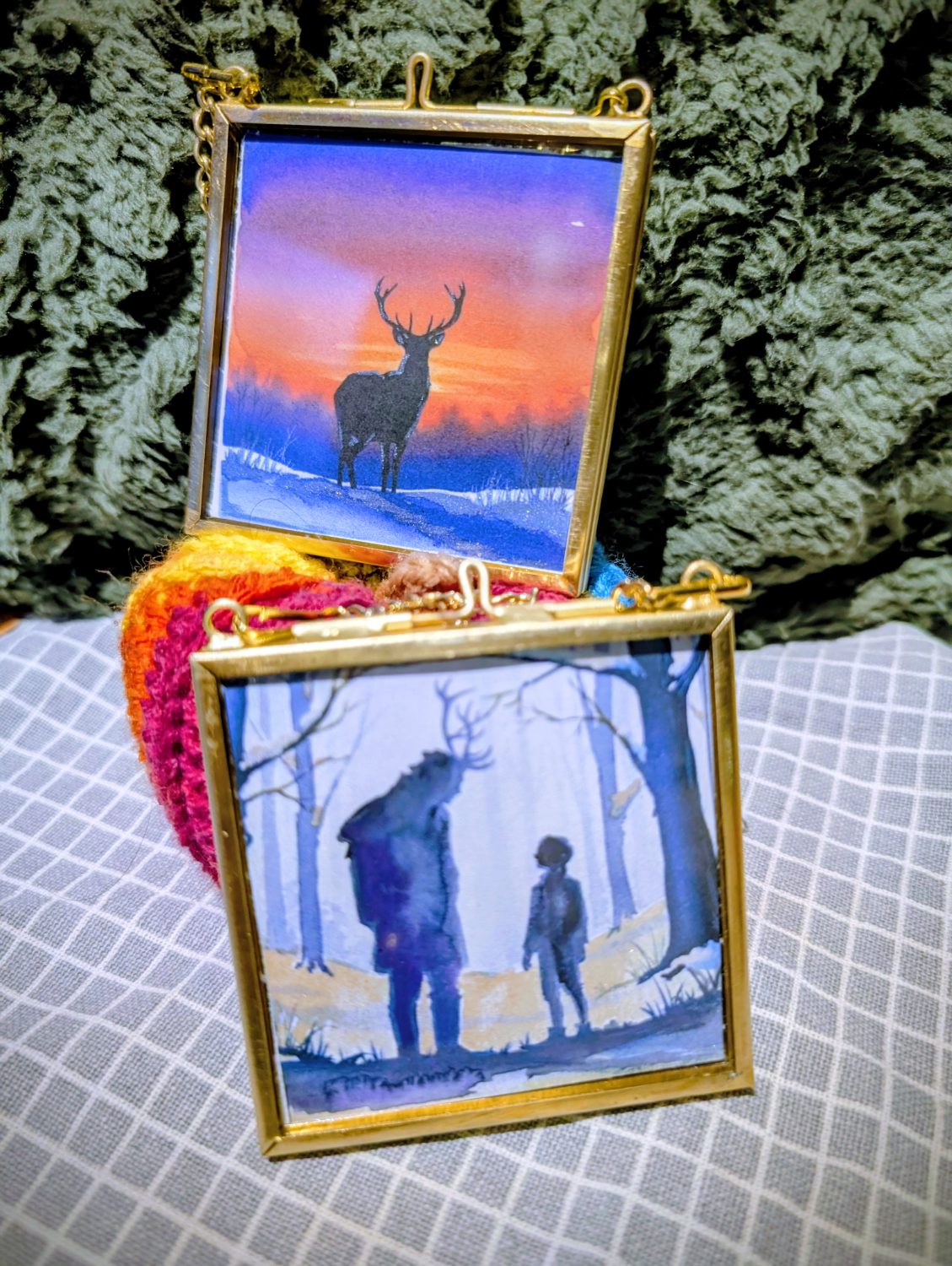 The Box of Delights inspired hanging decorations Set 3 The Box of Delights inspired hanging decorations Set 3