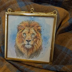 The Lion The Witch and The Wardrobe inspired hanging decoration Aslan, Lucy and Mr Tumnus 5 The Lion The Witch and The Wardrobe inspired hanging decoration Aslan, Lucy and Mr Tumnus 5