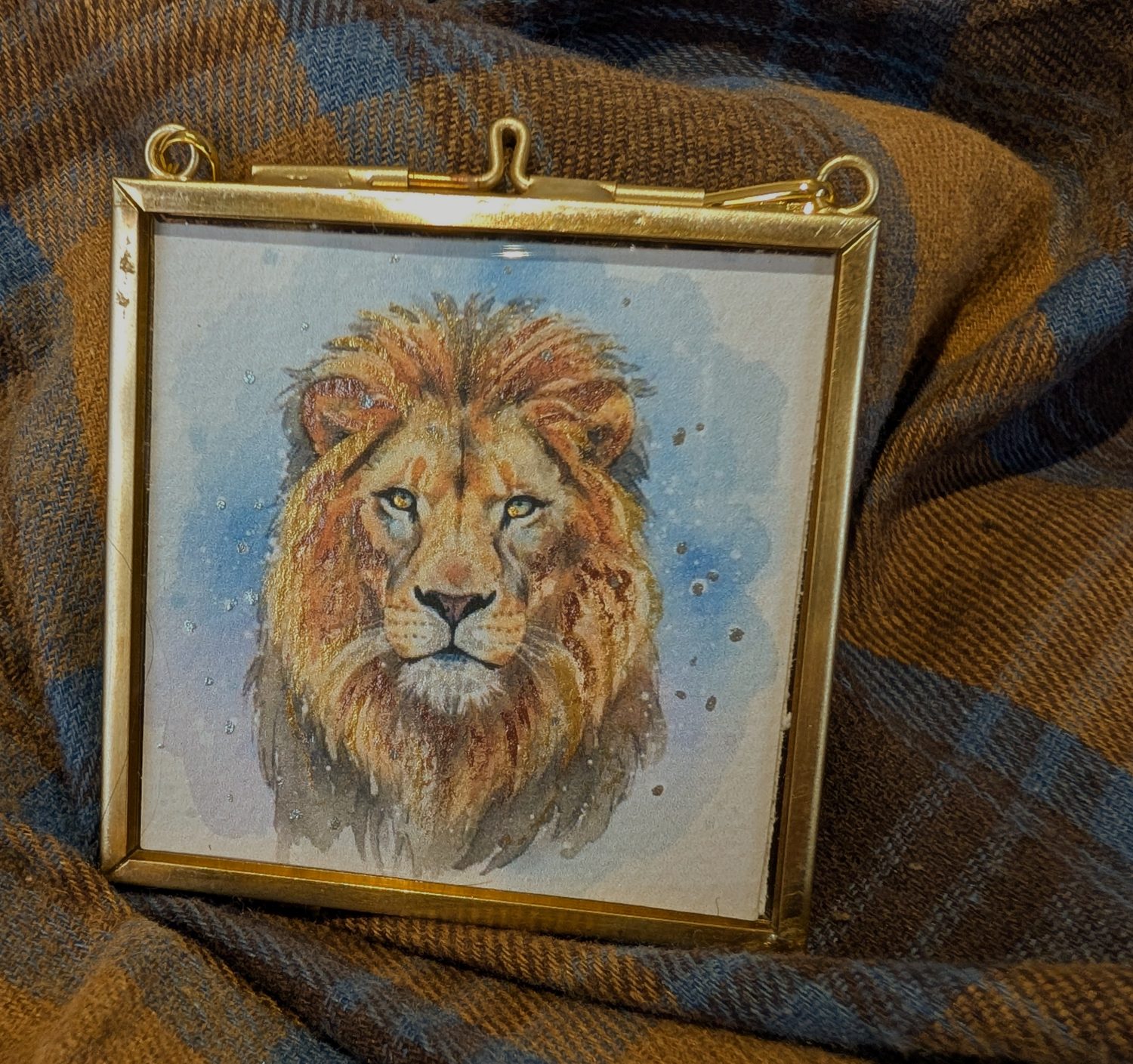 The Lion The Witch and The Wardrobe inspired hanging decoration Aslan, Lucy and Mr Tumnus The Lion The Witch and The Wardrobe inspired hanging decoration Aslan, Lucy and Mr Tumnus