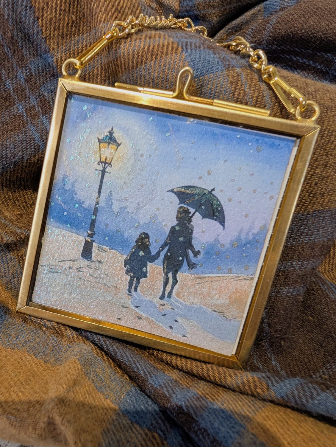 The Lion The Witch and The Wardrobe inspired hanging decoration Aslan, Lucy and Mr Tumnus The Lion The Witch and The Wardrobe inspired hanging decoration Aslan, Lucy and Mr Tumnus