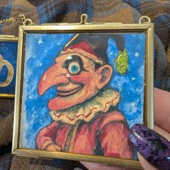 The Box of Delights hanging decoration The Box and Mr Punch 2