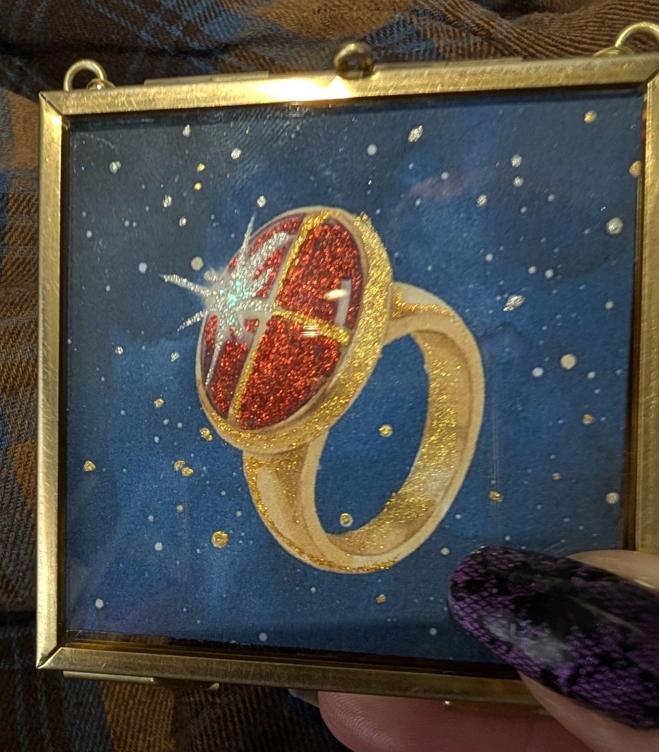 The Box of Delights hanging decoration Wolf and The Magic Ring The Box of Delights hanging decoration Wolf and The Magic Ring