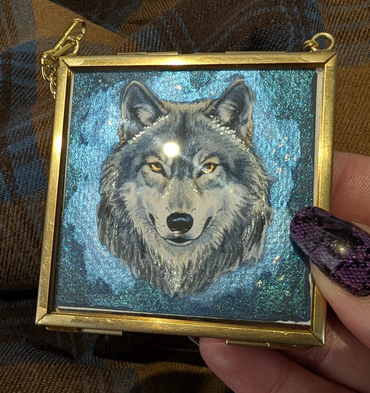 The Box of Delights hanging decoration Wolf and The Magic Ring The Box of Delights hanging decoration Wolf and The Magic Ring