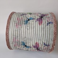 Large Upcycled Metal Tin Can Planter with Dragonfly Design | Rustic Home Décor | Eco-Friendly Wedding Centerpiece | Garden Party Planter Pot 5