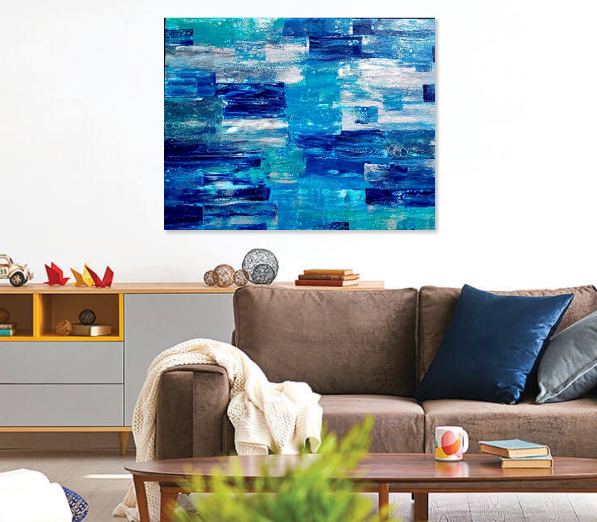 Blue, a meditation . Blue, a meditation .