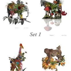 Set of 4 Art prints (set #1)