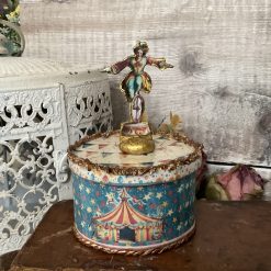 Vintage Circus Trinket Box, Unique Gift