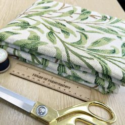 Fabric Remnant - William Morris Willow Bough Sage - Tapestry Upholstery Fabric - 1 Metre Length 3