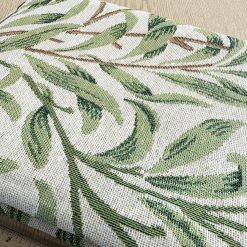 Fabric Remnant - William Morris Willow Bough Sage - Tapestry Upholstery Fabric - 1 Metre Length 1