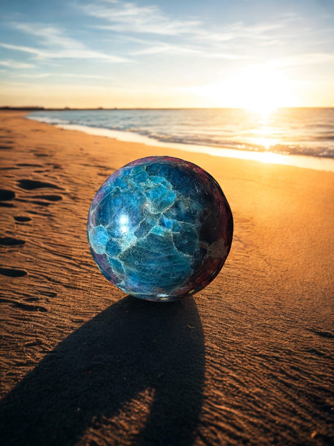 Fluorite sphere Fluorite sphere