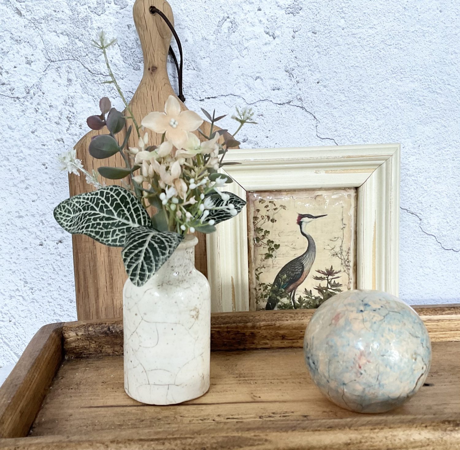 Small Floral Vase, Ceramic Bird CHOICES Small Floral Vase, Ceramic Bird CHOICES