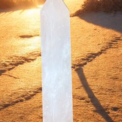 Rose quartz tower