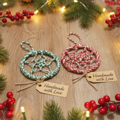 Christmas tree dreamcatchers