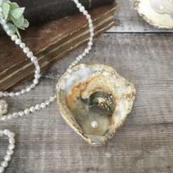Oyster Shell Pair, Decorative Ring Dish 5