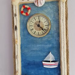 Beach scene clocks and mirrors 4 Beach scene clocks and mirrors 3