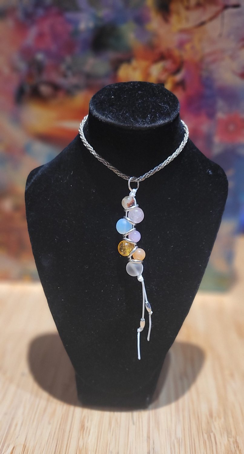 Overcoming Heartache and Loss - Crystal pendant or keychain Overcoming Heartache and Loss - Crystal pendant or keychain