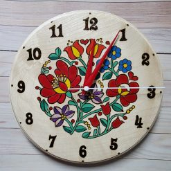 Hungarian wall clock size 23 cm