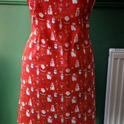 Apron, Christmas red print 2 Apron, Christmas red print 2