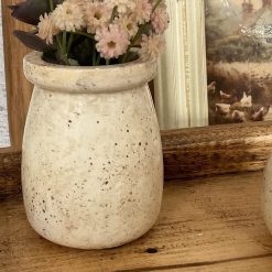 Pot with Florals & Tealight Holder, Gift, Home Decor 2 Pot with Florals & Tealight Holder, Gift, Home Decor 2