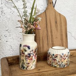 Small Floral Arrangement, Tealight Holder CHOICES