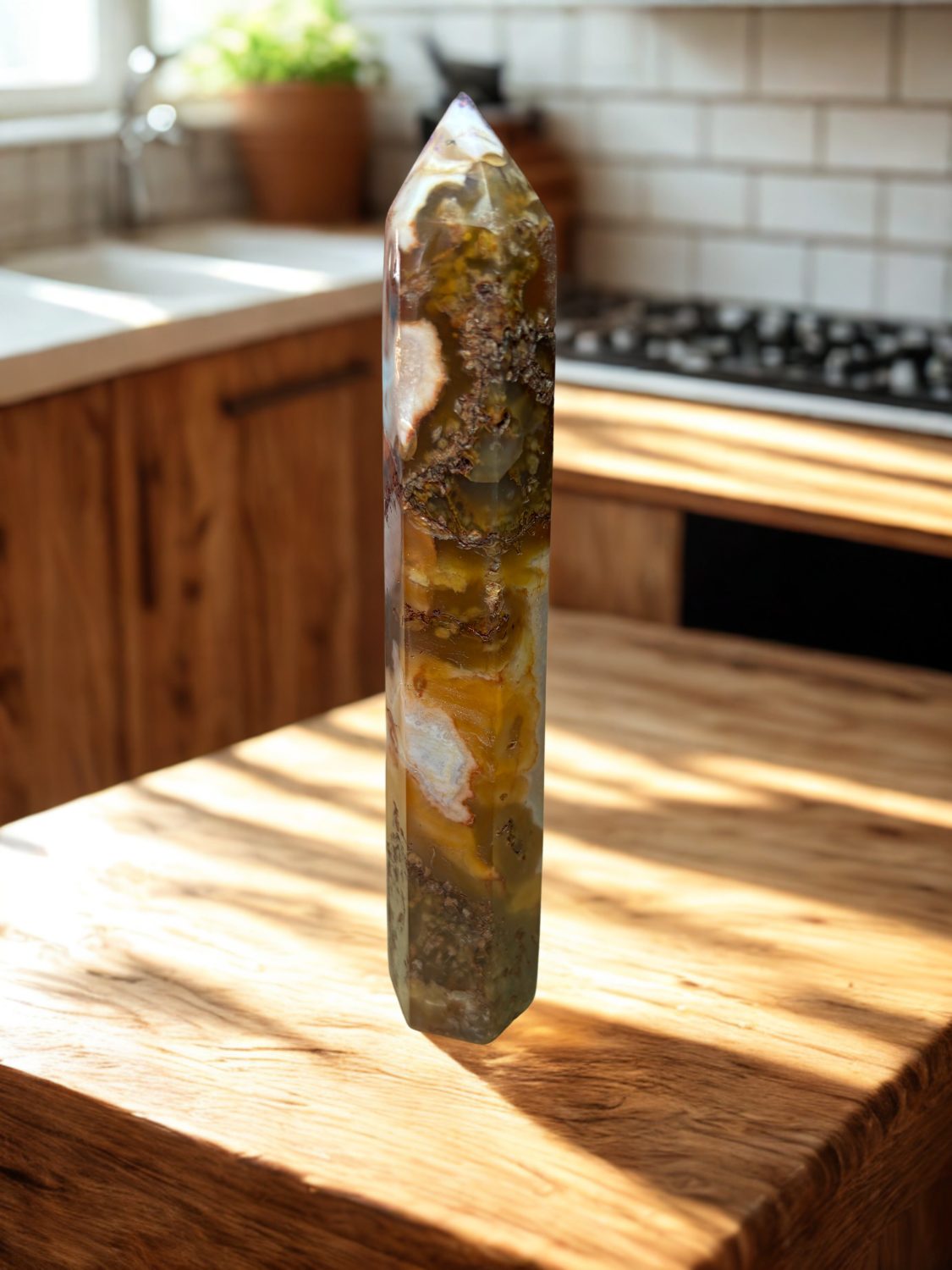 Agate calcedony tower Agate calcedony tower