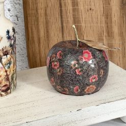 Melted Apple Paperweight, Decorative Ornament