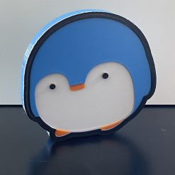 Ishoya Penguin 3D plaque Shelf / Desk Ideal Autistic Autism ADHD Sensory Gift