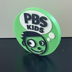 PBS Kids Logo 3D plaque Shelf / Desk Ideal Autistic Autism ADHD Sensory Gift 2 PBS Kids Logo 3D plaque Shelf / Desk Ideal Autistic Autism ADHD Sensory Gift 2
