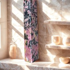 Rhodonite tower
