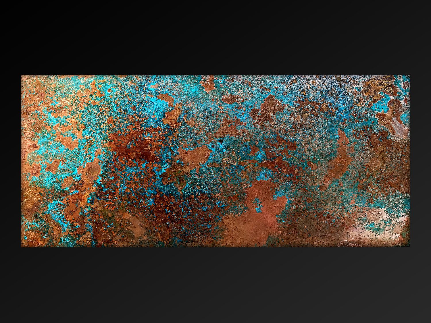 Copper Patina Wall Art, Fine Art Wall Hanging Copper Patina Wall Art, Fine Art Wall Hanging