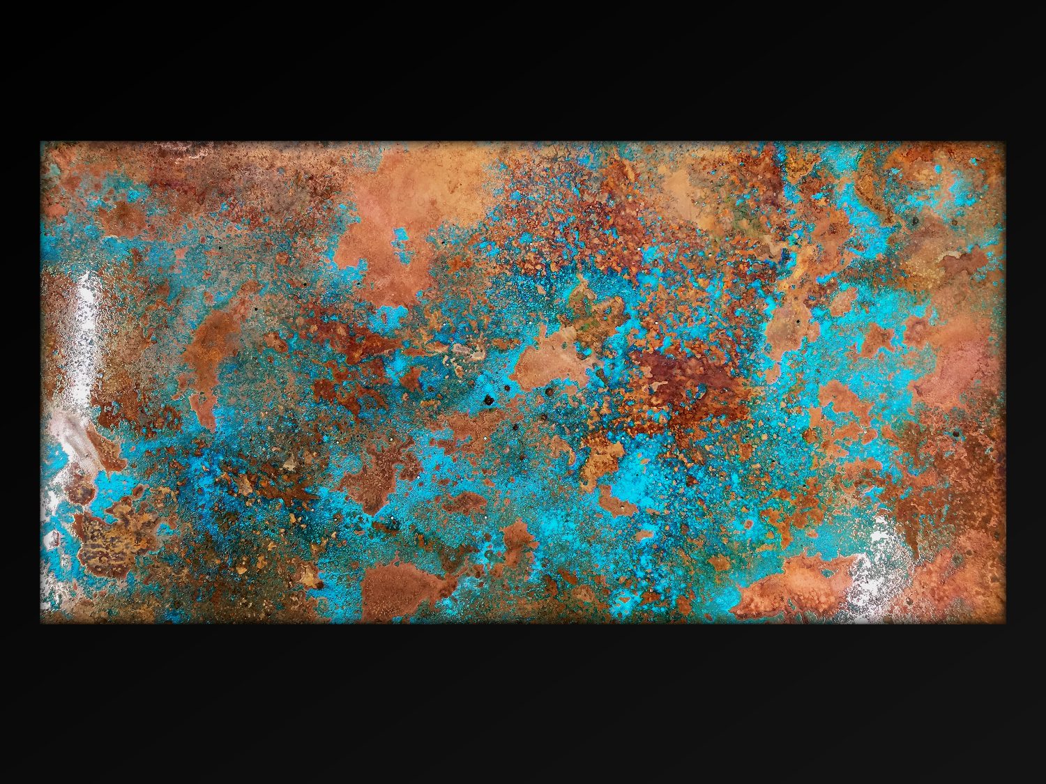 Copper Patina Wall Art, Fine Art Wall Hanging Copper Patina Wall Art, Fine Art Wall Hanging
