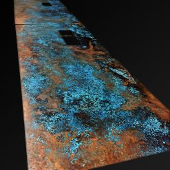 Copper Patina Wall Art, Fine Art Wall Hanging 4 Copper Patina Wall Art, Fine Art Wall Hanging 4