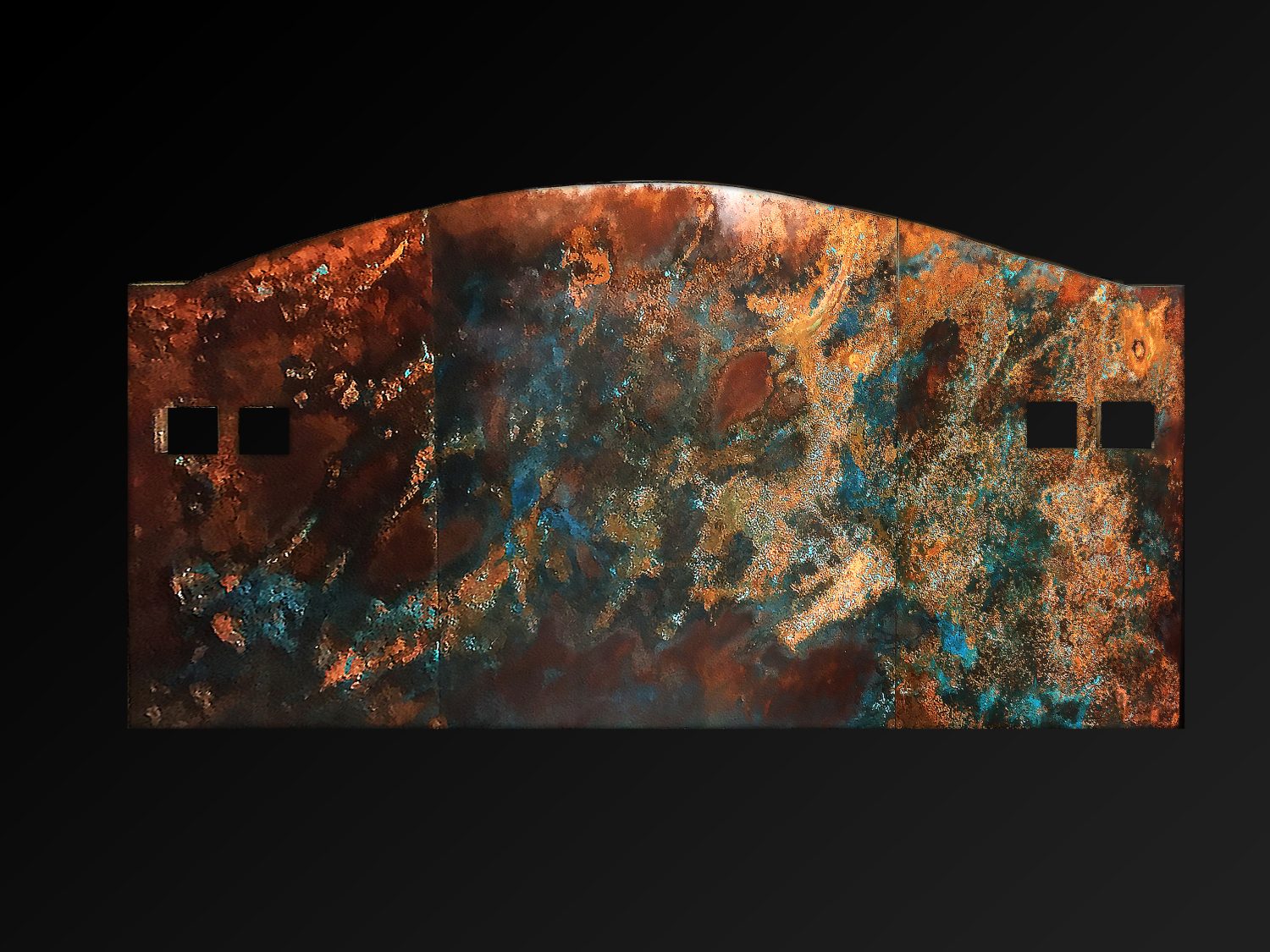 Copper Patina Wall Art, Fine Art Wall Hanging Copper Patina Wall Art, Fine Art Wall Hanging