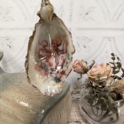 Oyster Shell Hanger, Bathroom Octopus Decoration