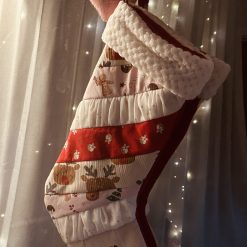 ✨ Personalised Quilted Christmas Stockings Made From Your Little One’s First Christmas Outfits ✨